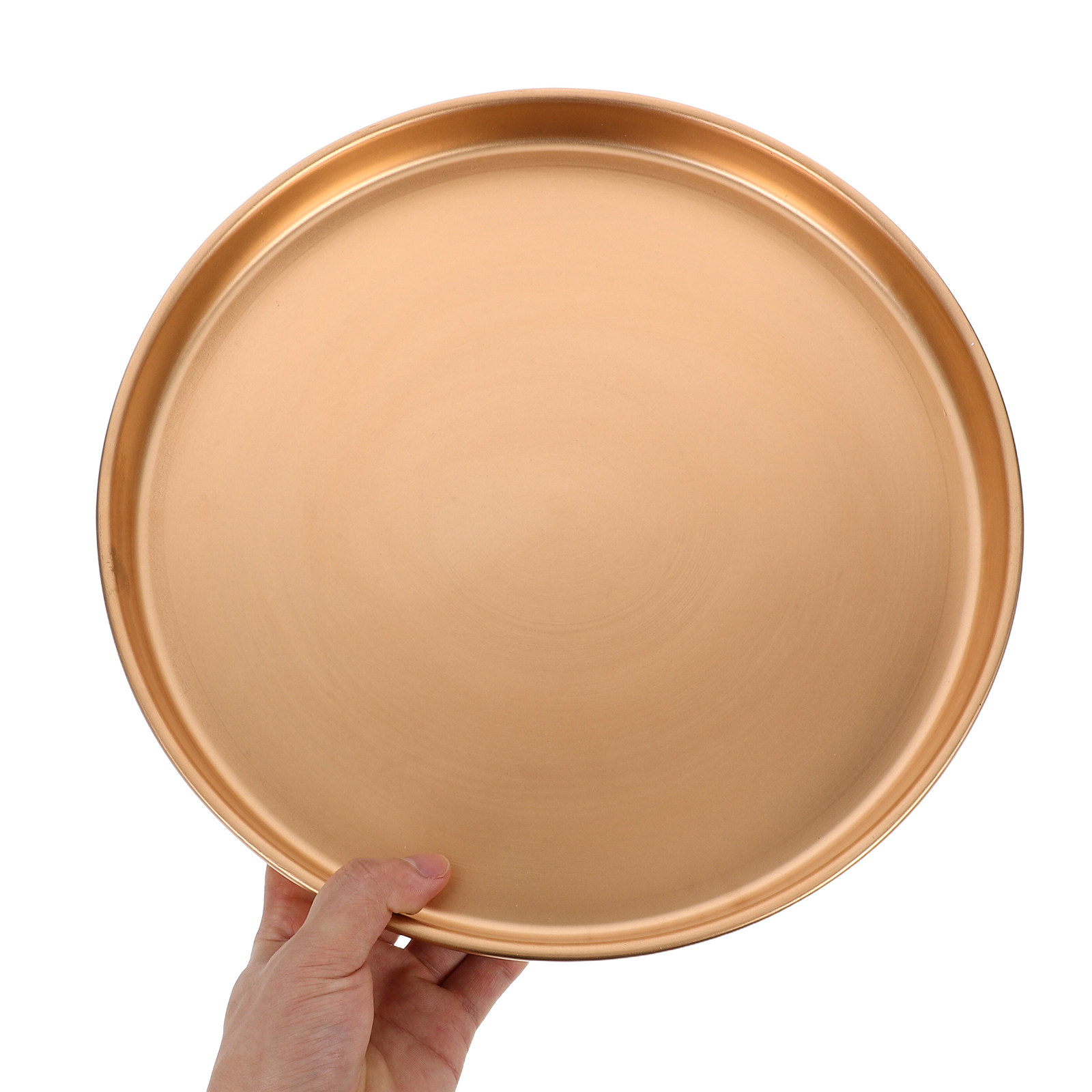 Drip Tray Saucer - صحن نباتات سيراميك كبير دائري فاخر،