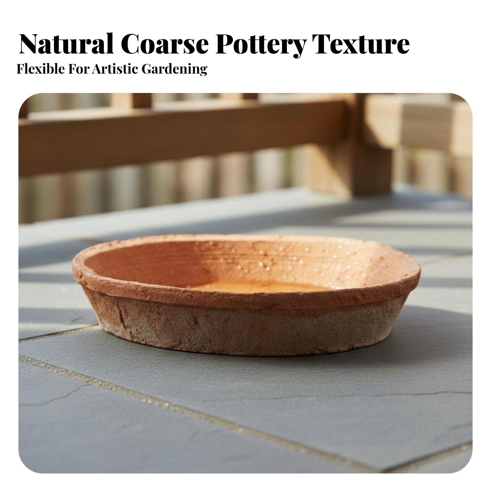 صينية نباتات من التيراكوتا، طب - مراجعة Drip Tray Saucer وسعره