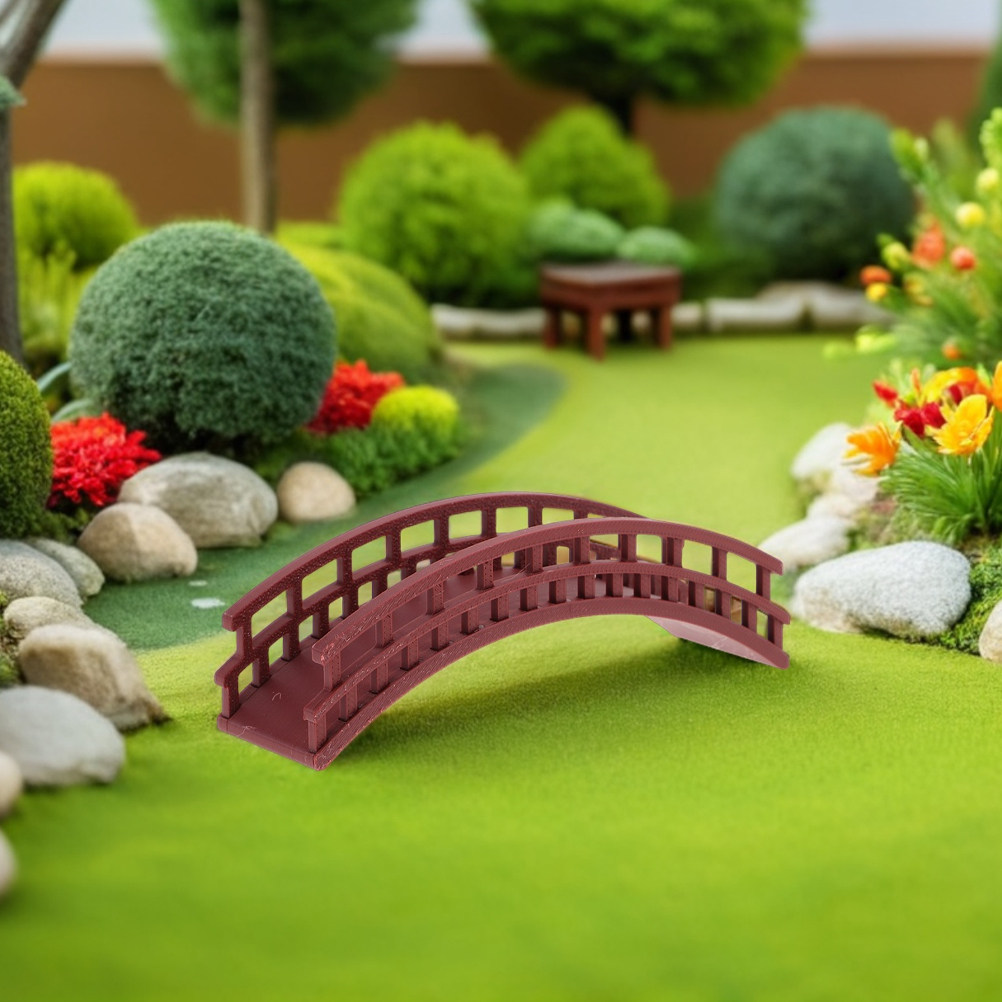 جسر قوسي صغير بتصميم خفيف الوز - مراجعة Bonsai Garden Landscape Design وسعره