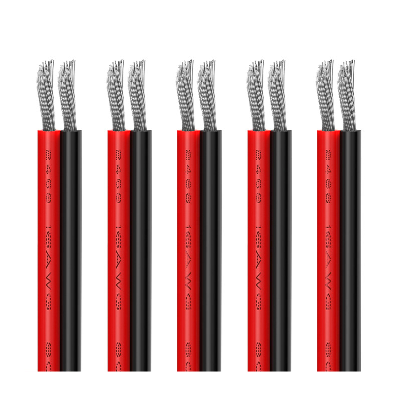 20 متر 2pin 18-30 AWG UL2468 ت - مراجعة Copper Wire Roll وسعره