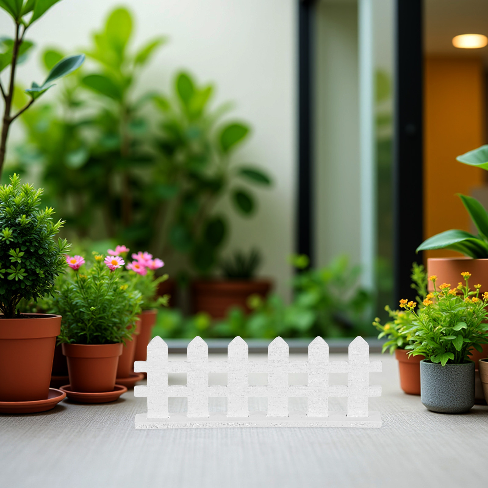 12 قطعة من الأسوار الخشبية الم - مراجعة Bonsai Garden Landscape Design وسعره